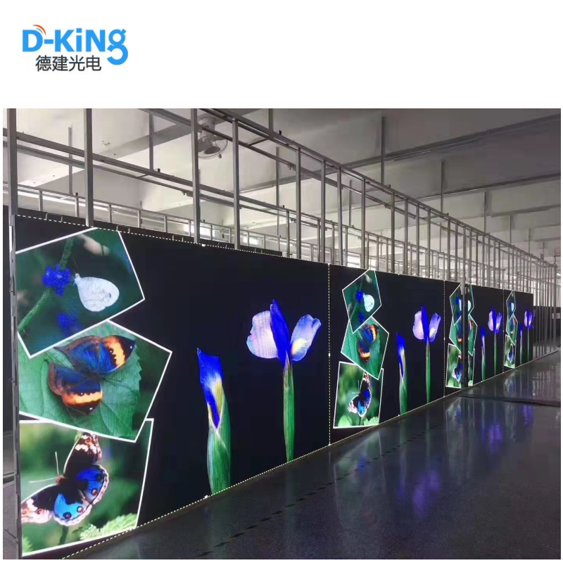 led display project - P2.976 die casting aluminum cabinet for outdoor rental led display