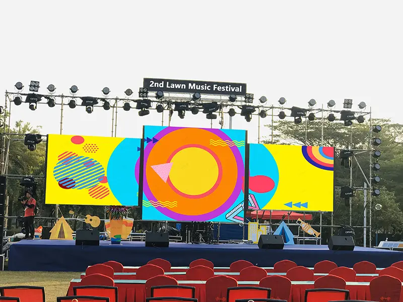 Stage LED Display - Commercial Indoor & Outdoor LED Displays Factory - D-King