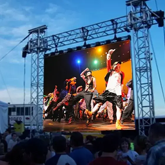  - P2.604 Outdoor Events Use Large Video Wall Solution Rental Led Display Screen