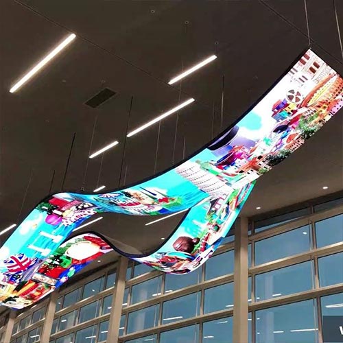 Flexible LED Display - Custom LED Display Solutions For Any Size And Shape - D-King