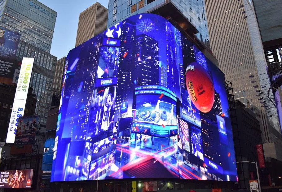  - Size and resolution of LED displays