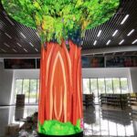 Innovative LED Cylinder Displays for Art and Museums