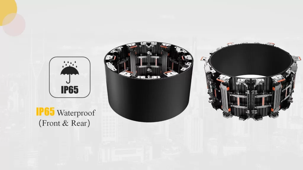 Innovative LED Cylinder Displays