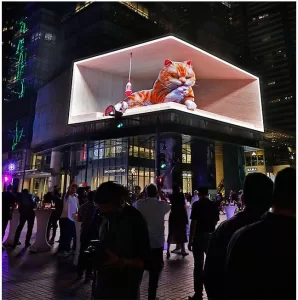 commercial 3D naked-eye LED display