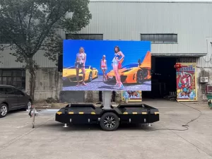 Die Zukunft der mobilen Werbung mit LED -Trailer -Displays