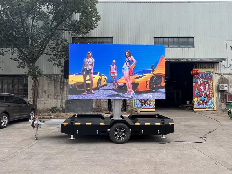 Die Zukunft der mobilen Werbung mit LED -Trailer -Displays: eine neue Ära der Flexibilität und Reichweite